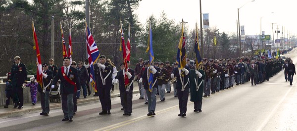 Remembrance Parade, 2015